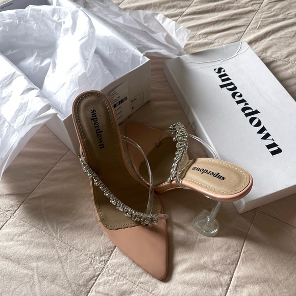 Superdown Quinn heels size 8 - BNIB - Picture 3 of 5